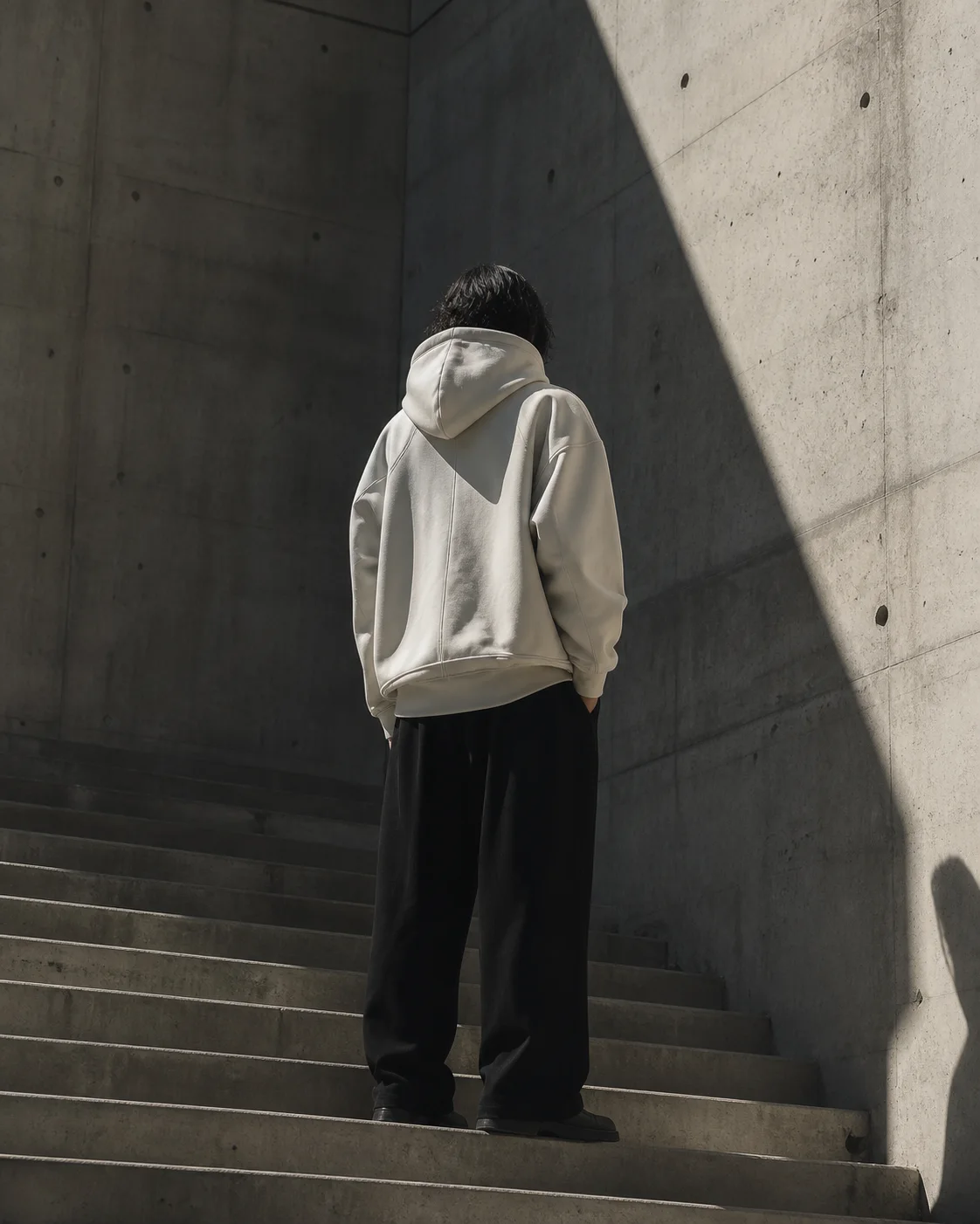 Bone heavyweight hoodie